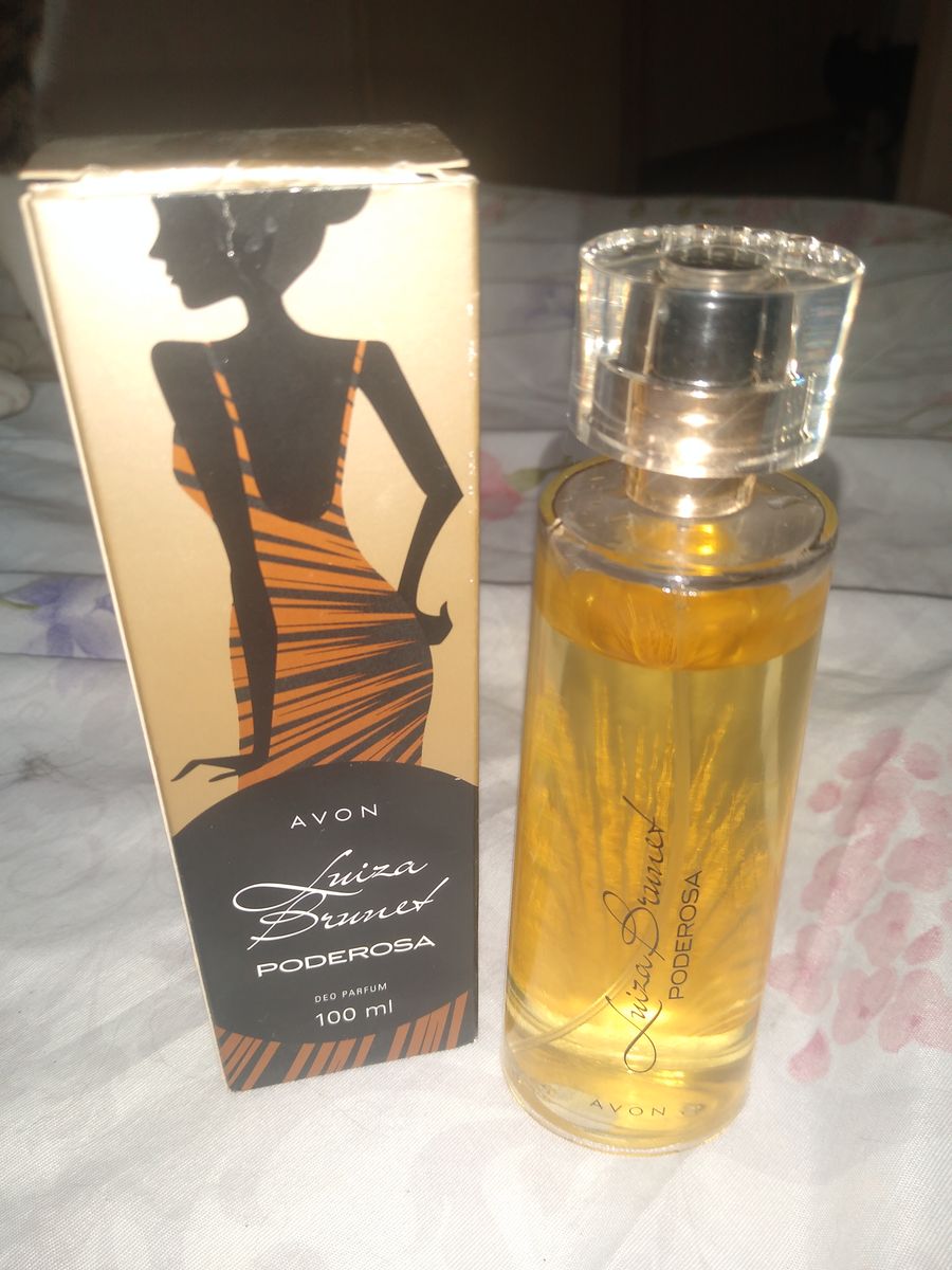 Luiza Brunet Poderosa Deo Parfum Perfume Feminino Avon Usado 86567488