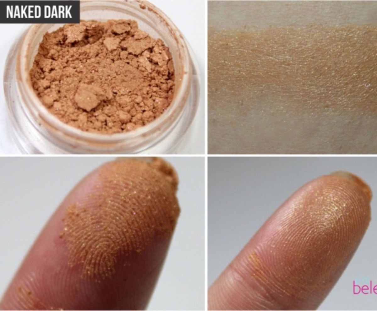 Mac Naked Dark Pigmento Fração de 0 5 Grama Maquiagem Feminina Mac