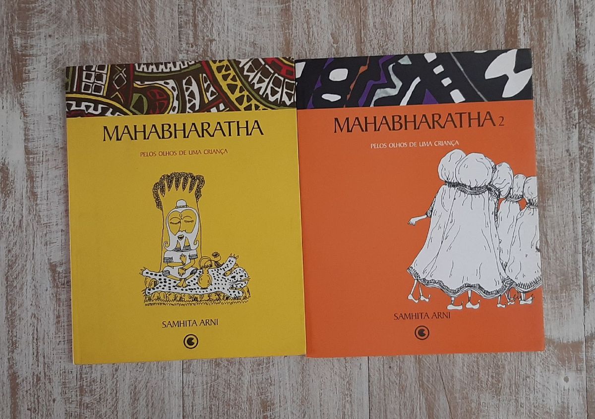 Mahabharatha Pelos Olhos De Uma Crianca Vol 1 E 2 Livro Conrad