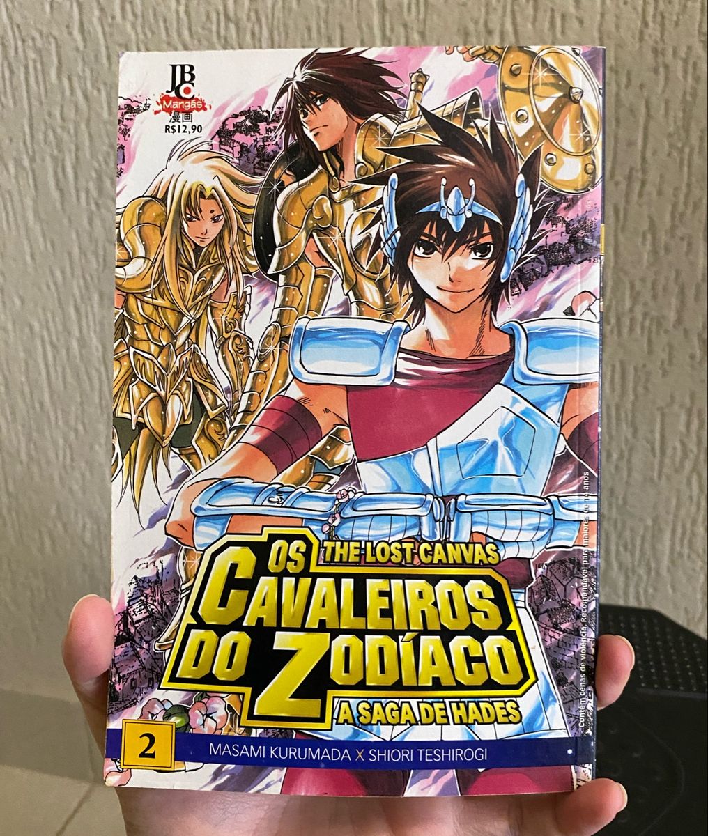 Mangá Cavaleiros do Zodíaco a Saga de Hades Vol 2 Livro Usado