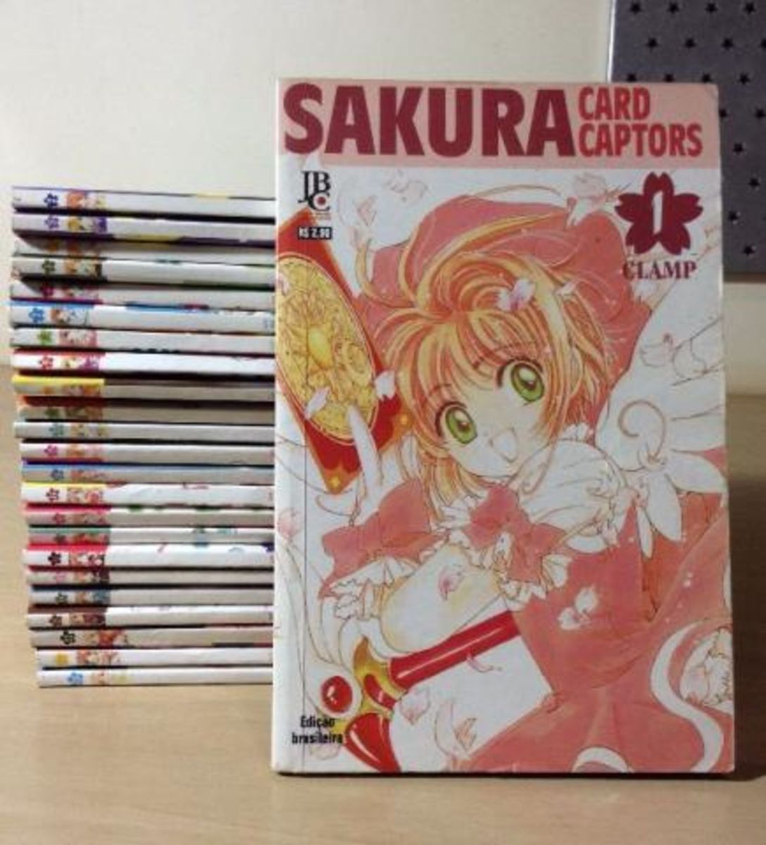 Mangá Sakura Card Captors Coleção Completa Livro Jbc Usado 13643654