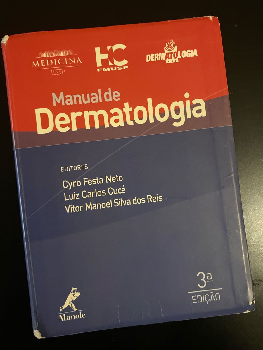 Manual De Dermatologia Fmusp Livro Usado 58692180 Enjoei