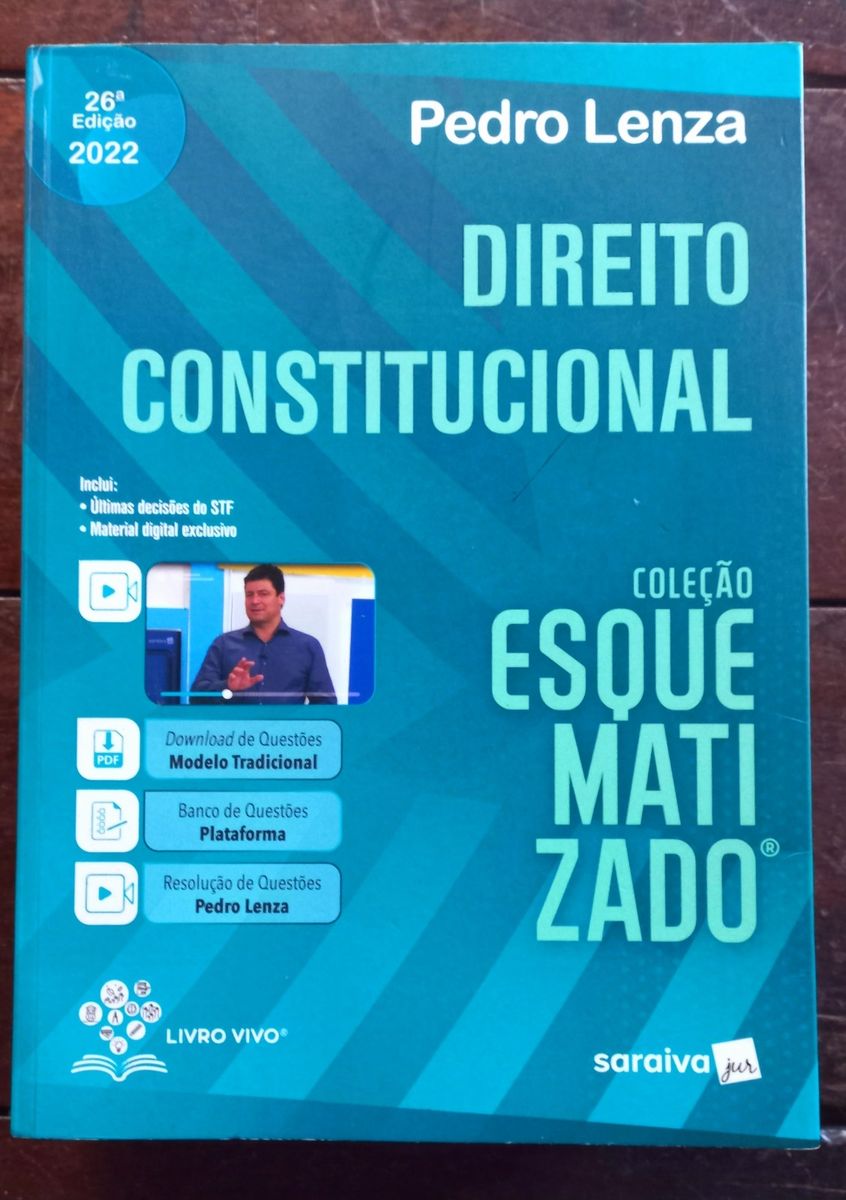 Manual De Direito Constitucional Esquematizado Pedro Lenza Livro