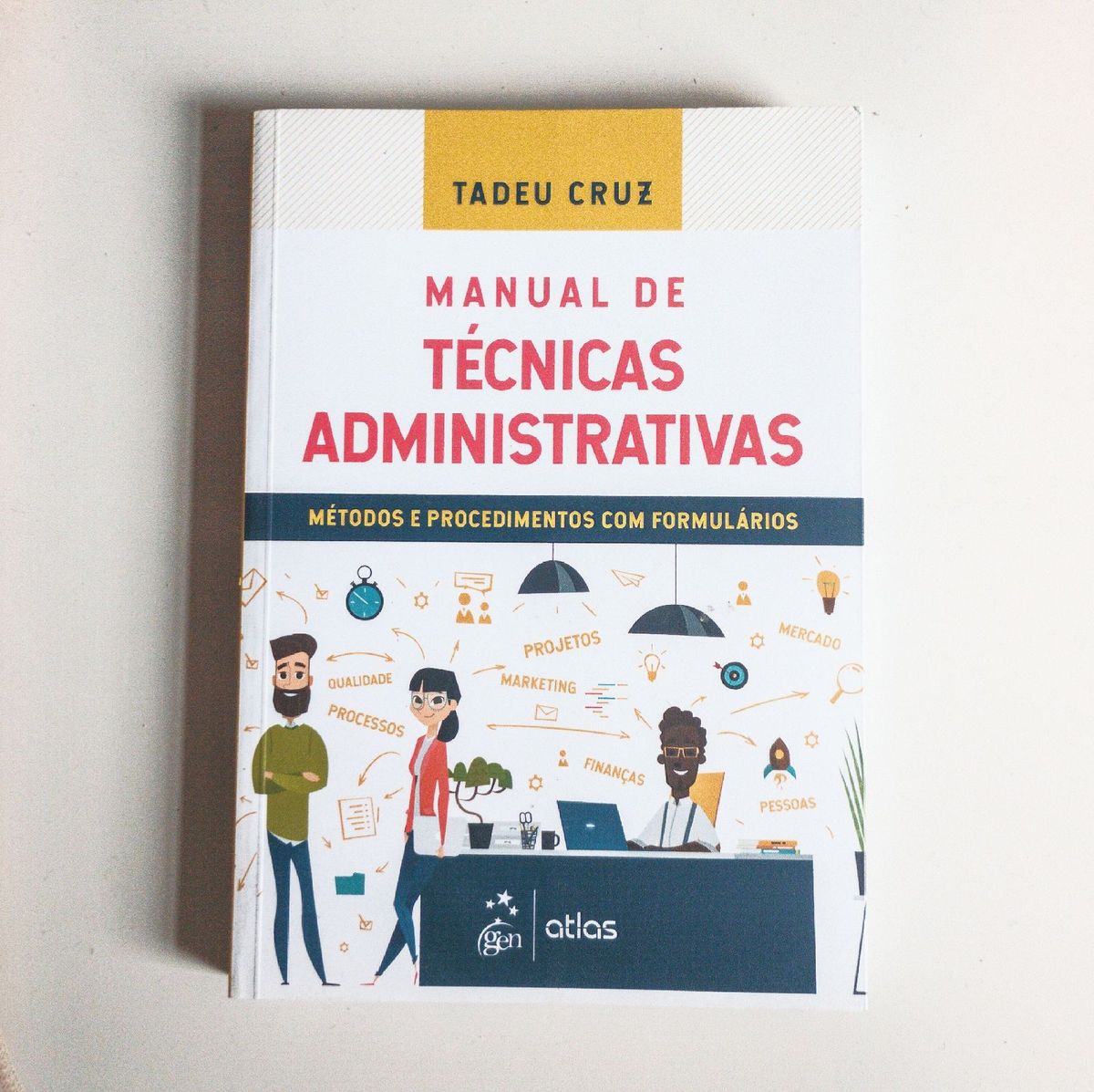 Manual de Técnicas Administrativas Livro Atlas Nunca Usado 78633907