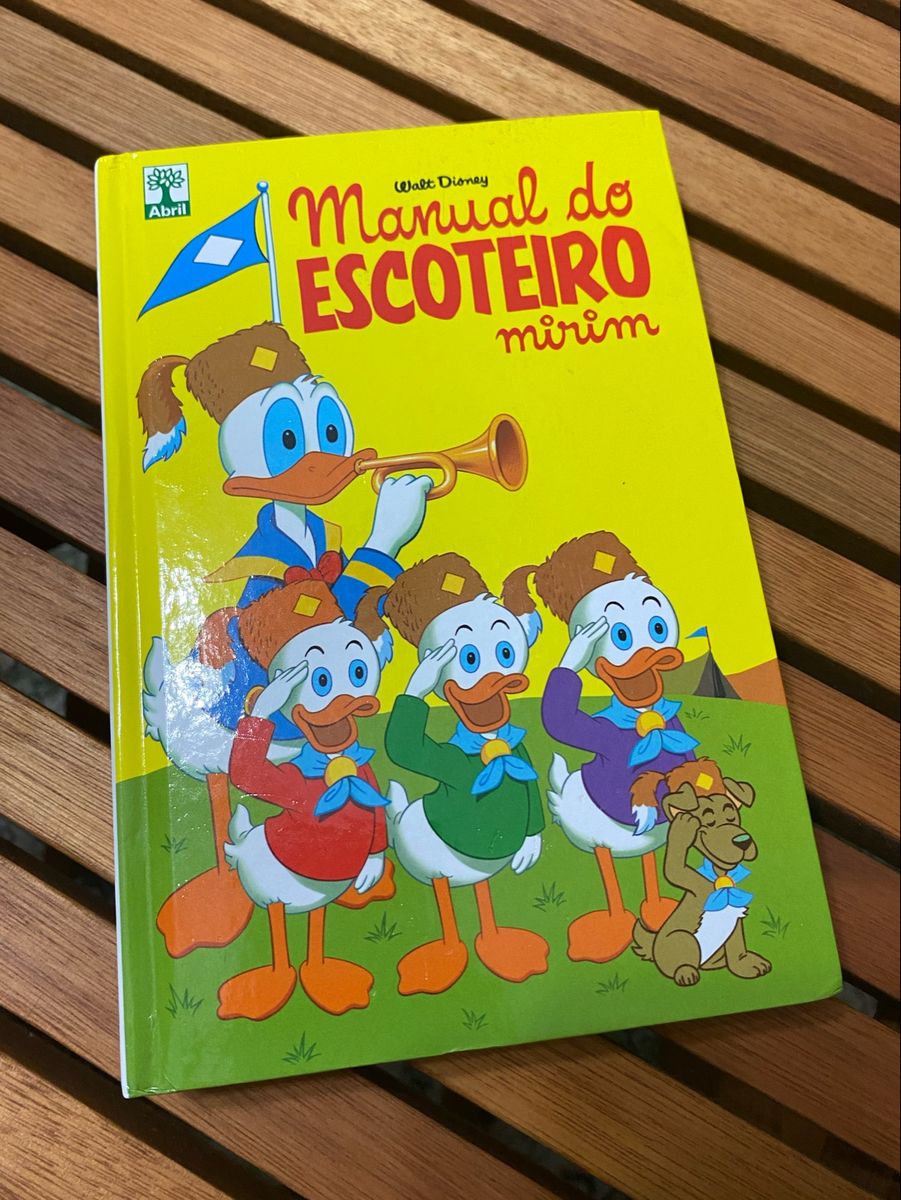 Manual Do Escoteiro Mirim Facs Mile Livro Editora Abril Nunca Usado