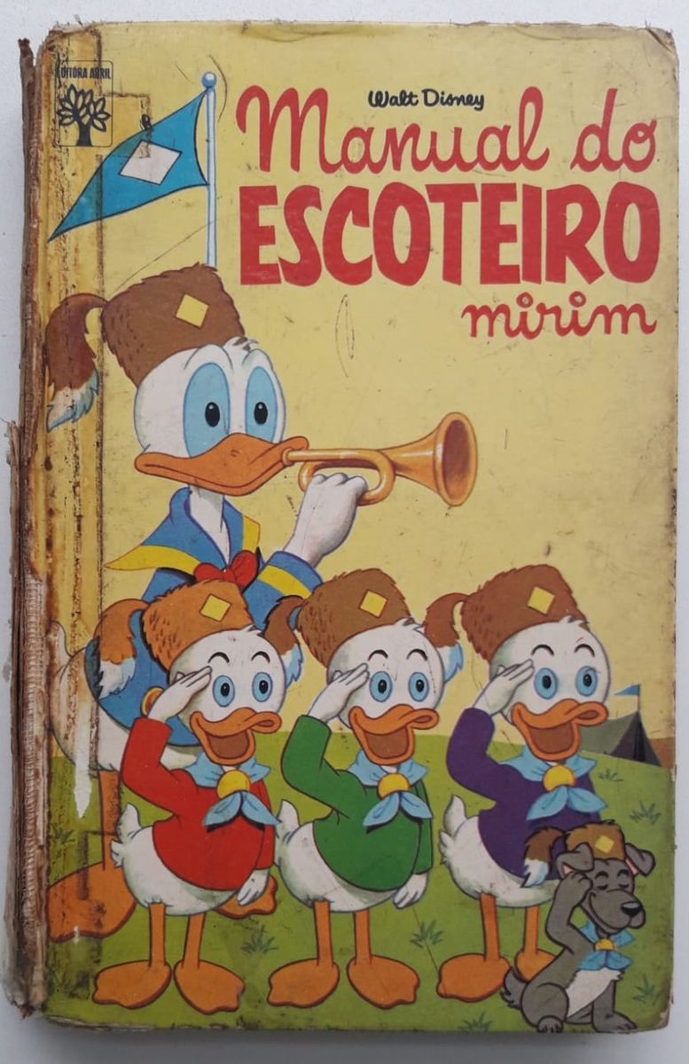 Manual Do Escoteiro Mirim Walt Disney Livro Usado