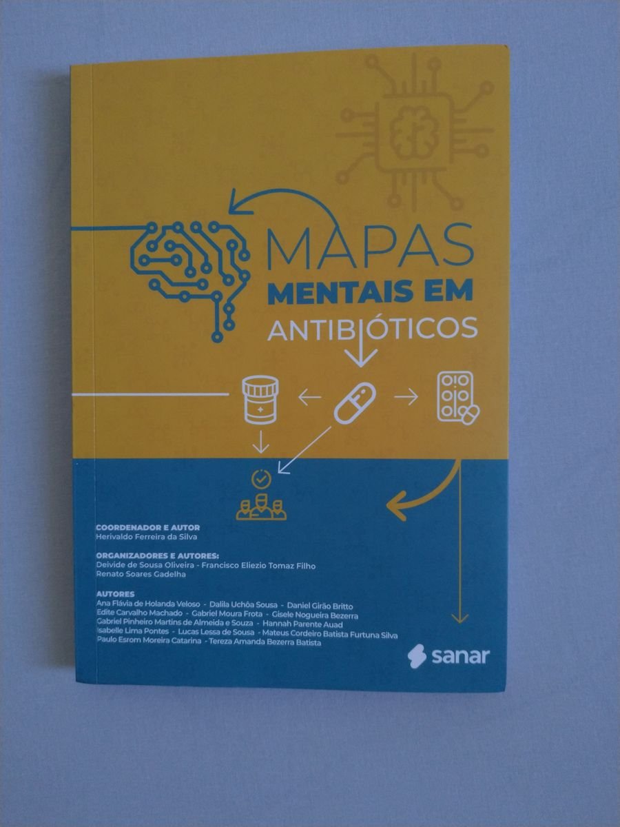 Mapas Mentais Em Antibi Ticos Livro Seminovo Livro Editora Sanar