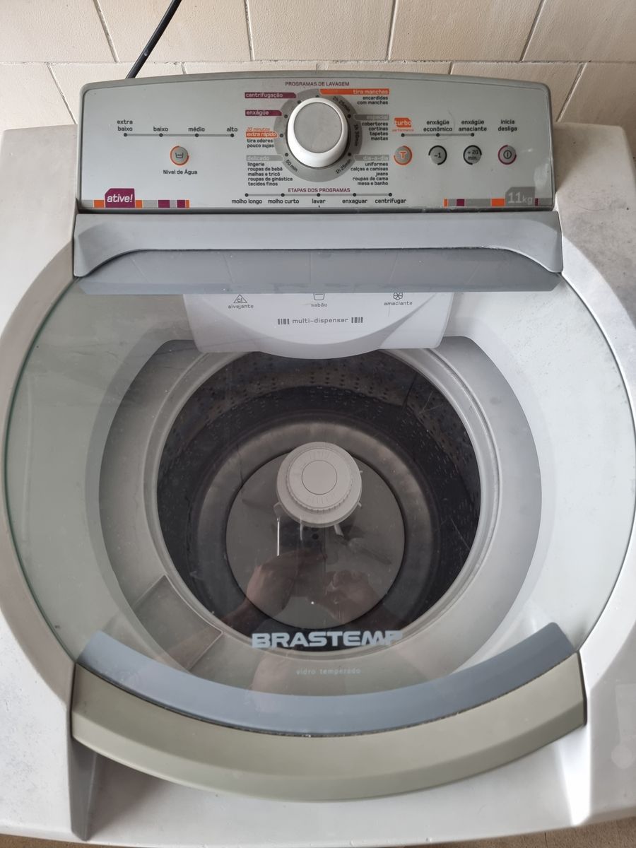 Máquina de Lavar Roupas 11kg Bwk11ab Ative Brastemp 127v Branco Item