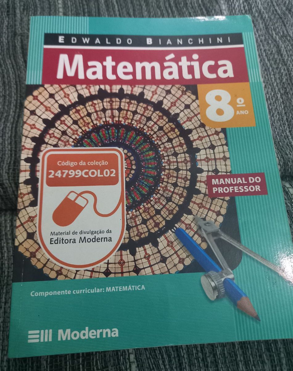 Matem Tica Ano Edwaldo Bianchini Livro Do Professor Livro Livros