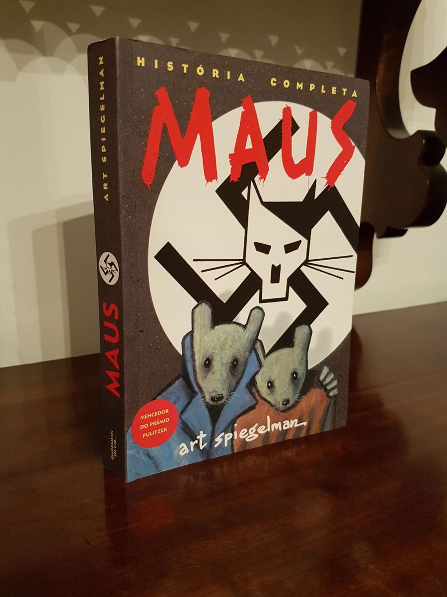 Maus a História de Um Sobrevivente Livro Quadrinho Na Cia Nunca