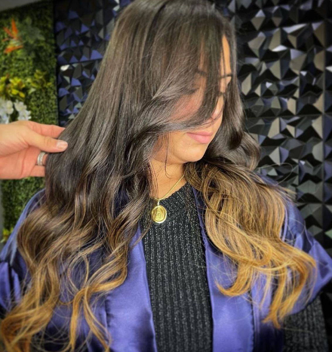 Mega Ombre Hair Ondulado Cm Gramas Tic Tac Produto P Cabelos