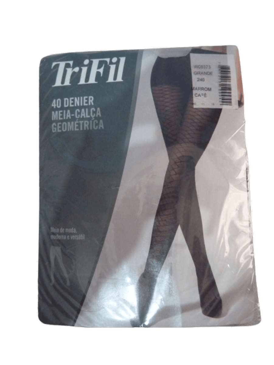 Meia Cal A Geom Trica Trifil Lingerie Feminina Trifil Nunca Usado