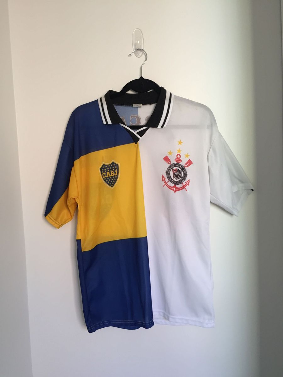 Metade Boca Metade Corinthians Roupa Esportiva Masculino Usado