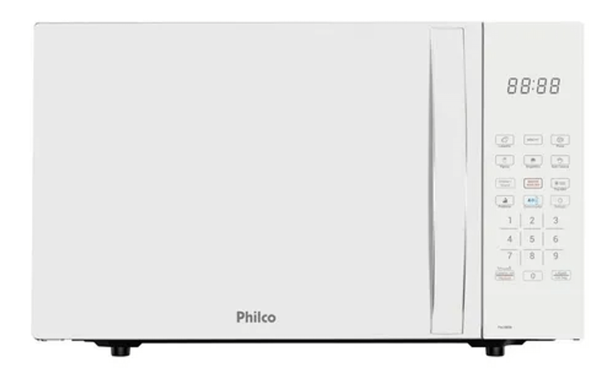 Micro ondas Philco Pmo34 Branco 34l Eletrodoméstico Micro Ondas