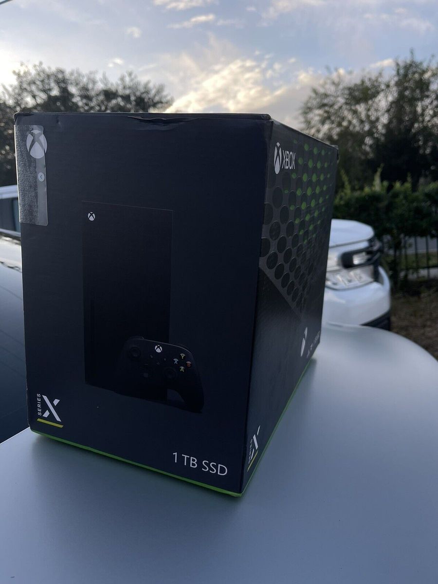 Microsoft Xbox Series X 1tb Console De Videogame Preto Console De