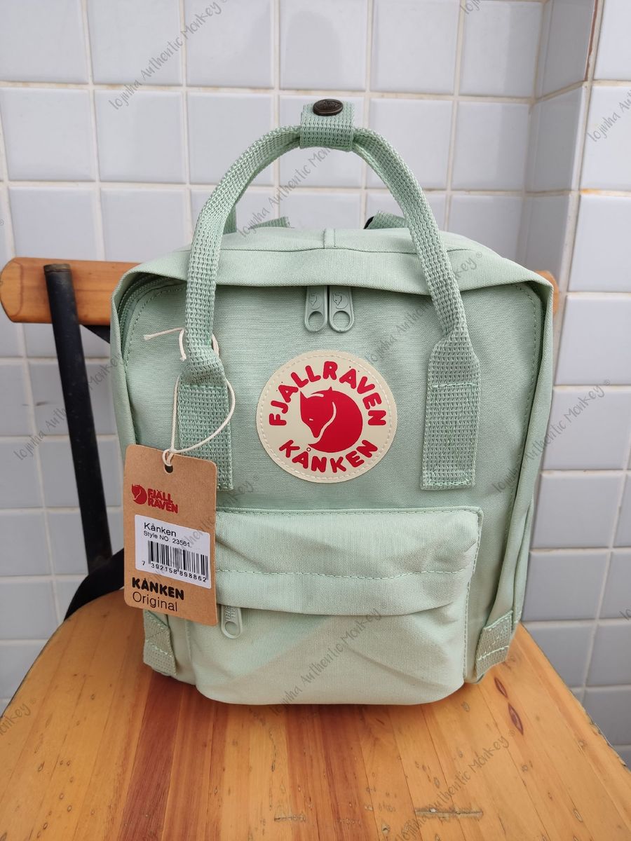 Mini Mochila Fjallraven Kanken Original Litros Mochila Feminina