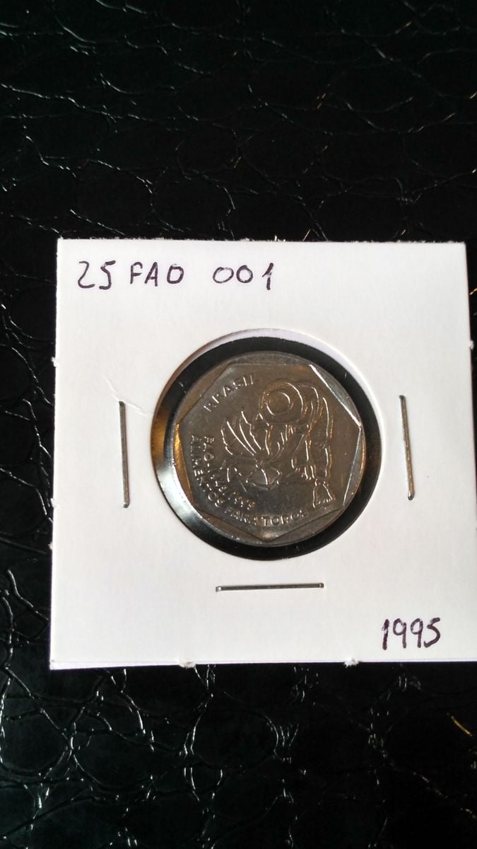 Moeda 25 Centavos Fao 1995 Cacareco Usado 42172296 Enjoei