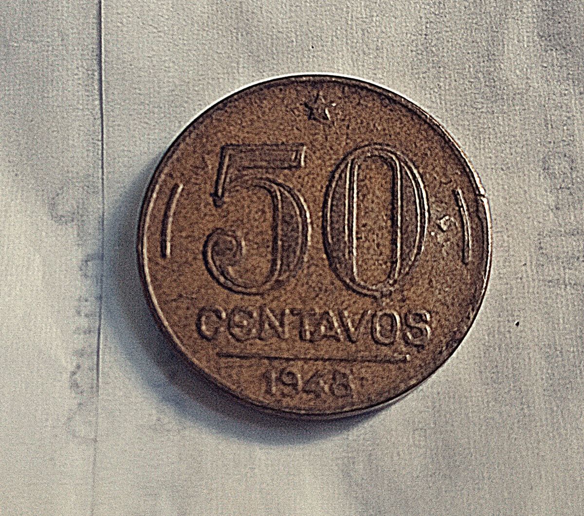 Moeda Centavos Reverso Inclinado E Anomalias Cacareco Usado