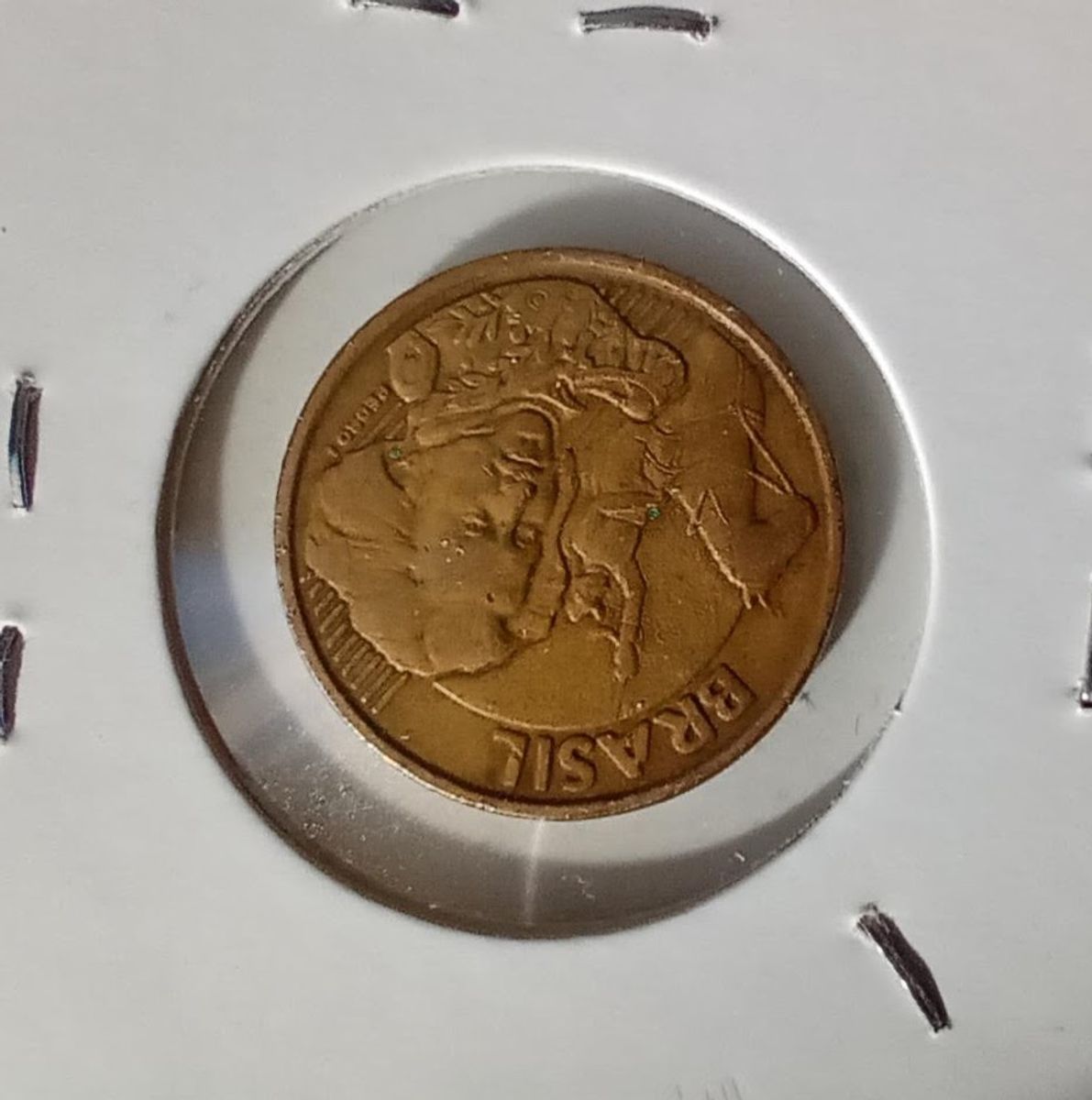 Moeda Anômala 10 Centavos 2001 Cacareco Reverso Invertido Usado