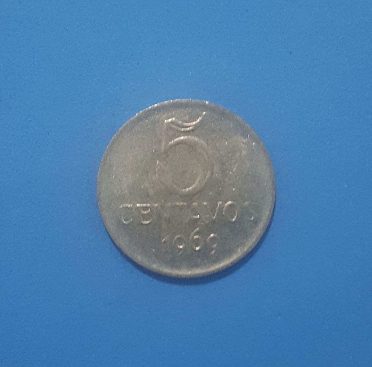 Moeda Antiga Centavos Produto Vintage E Retro Banco Central