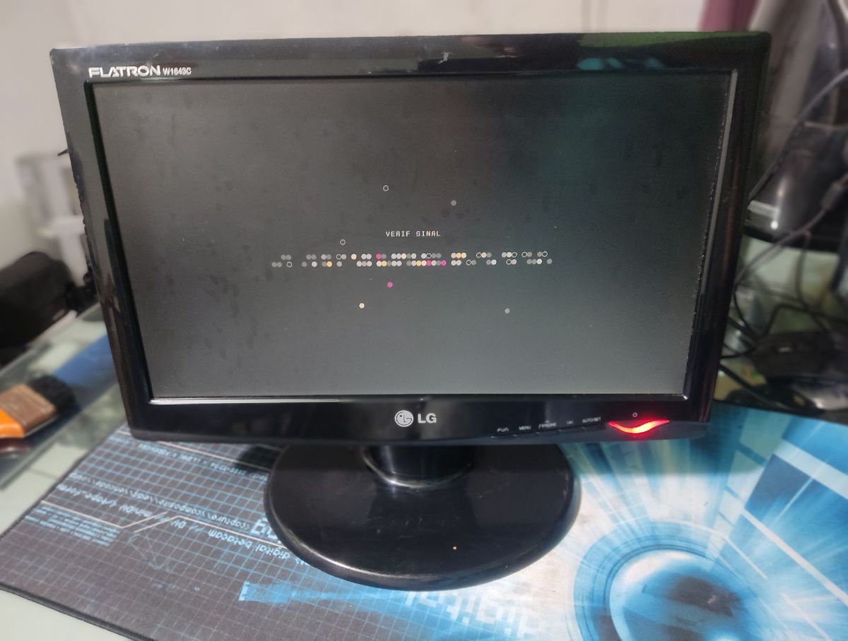 Monitor Lg 17 Polegadas Wide Usado Funcionando Perfeitamente