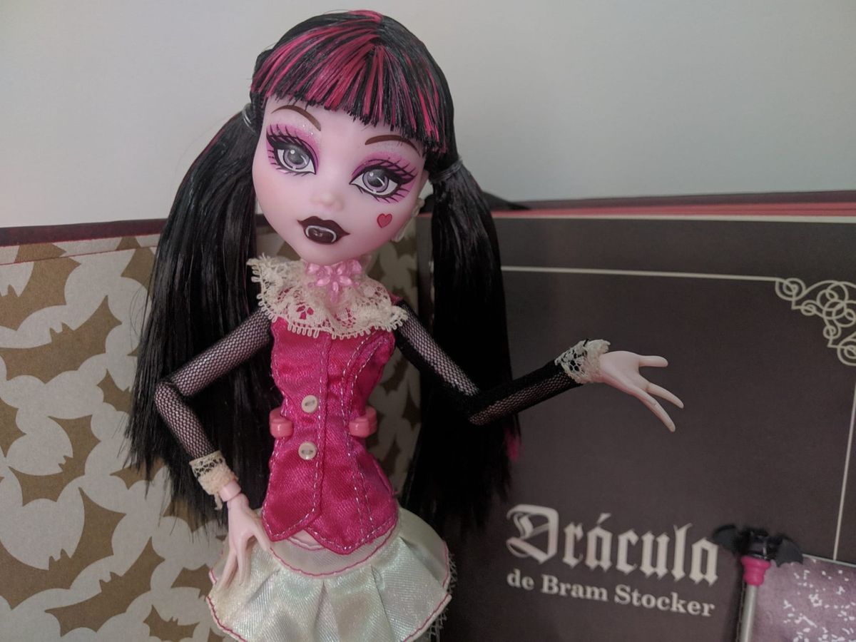 Monster High Draculaura Básica Wave 2 Brinquedo Mattel Usado 81122158