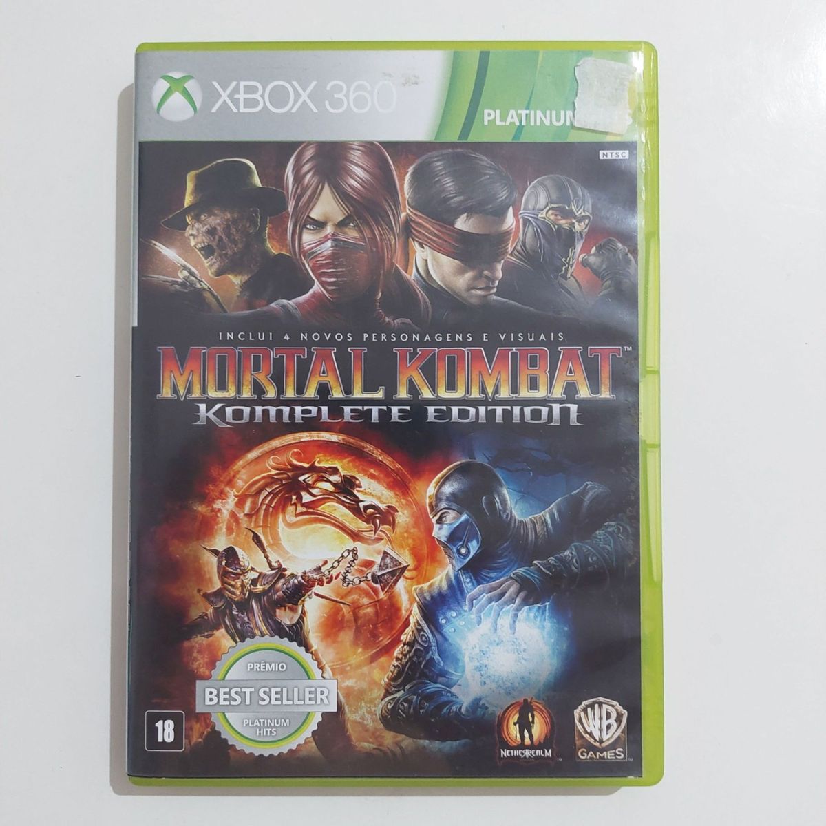 Mortal Kombat Komplete Edition Xbox 360 Original Jogo De Videogame