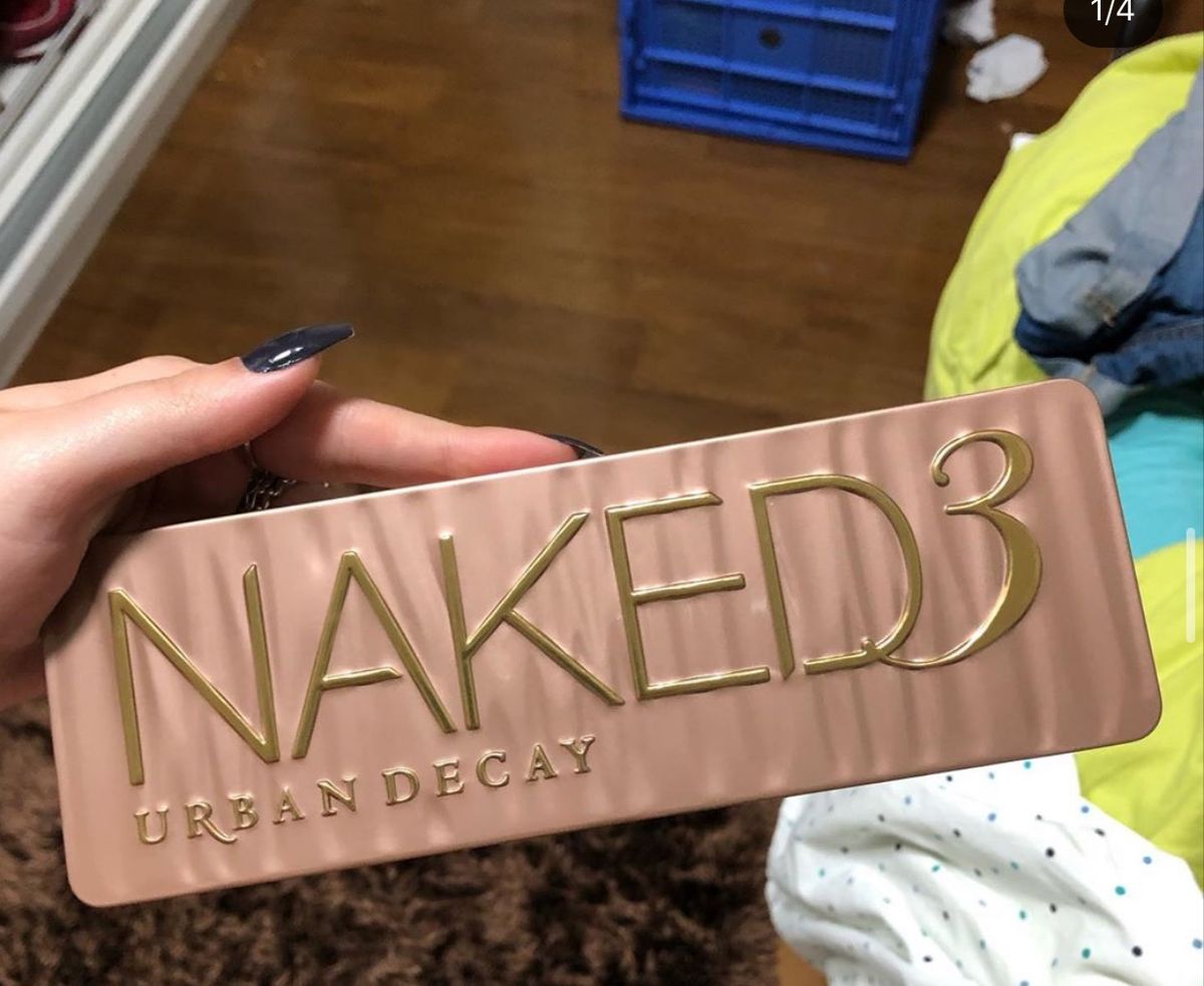 Naked 3 Urban Decay Maquiagem Feminina Urban Decay Nunca Usado