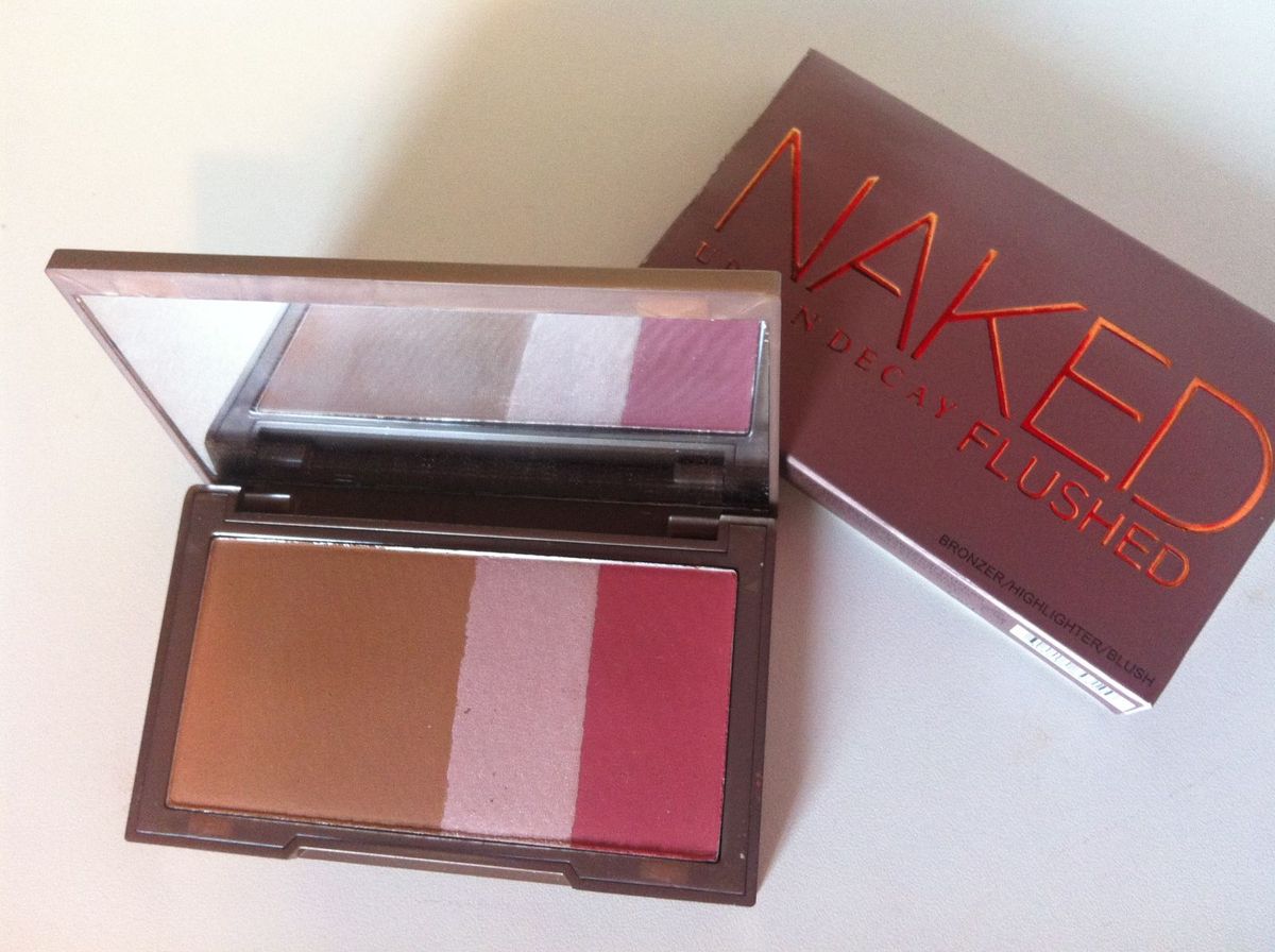 Naked Flushed Urban Decay Bronzeador Iluminador E Blush Maquiagem