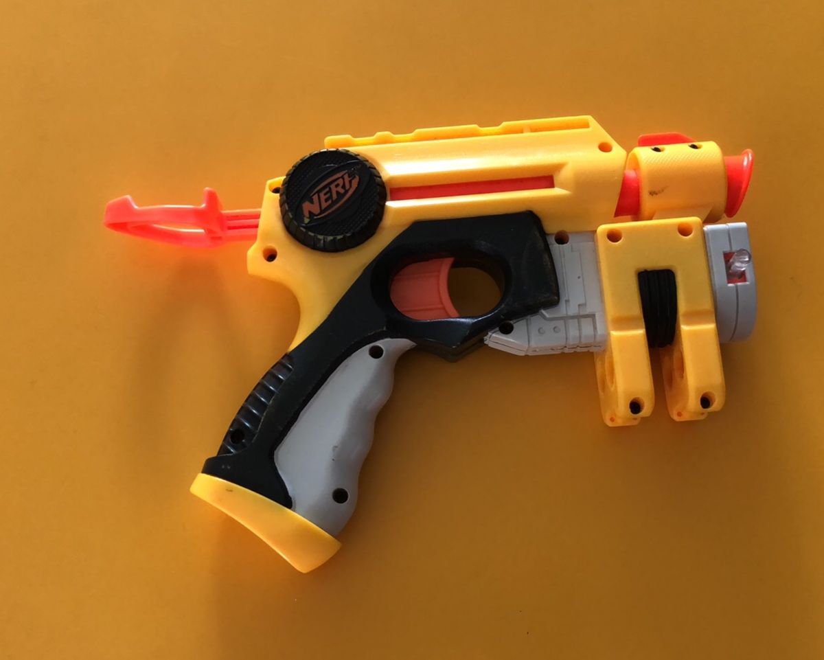 Nerf Amarela Brinquedo Nerf Usado 68508839 Enjoei