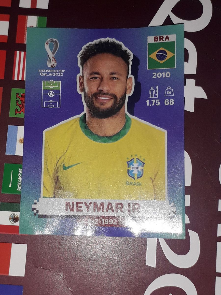 Neymar Jr Carta Livro álbum Da Copa Do Mundo Usado 76159902 enjoei