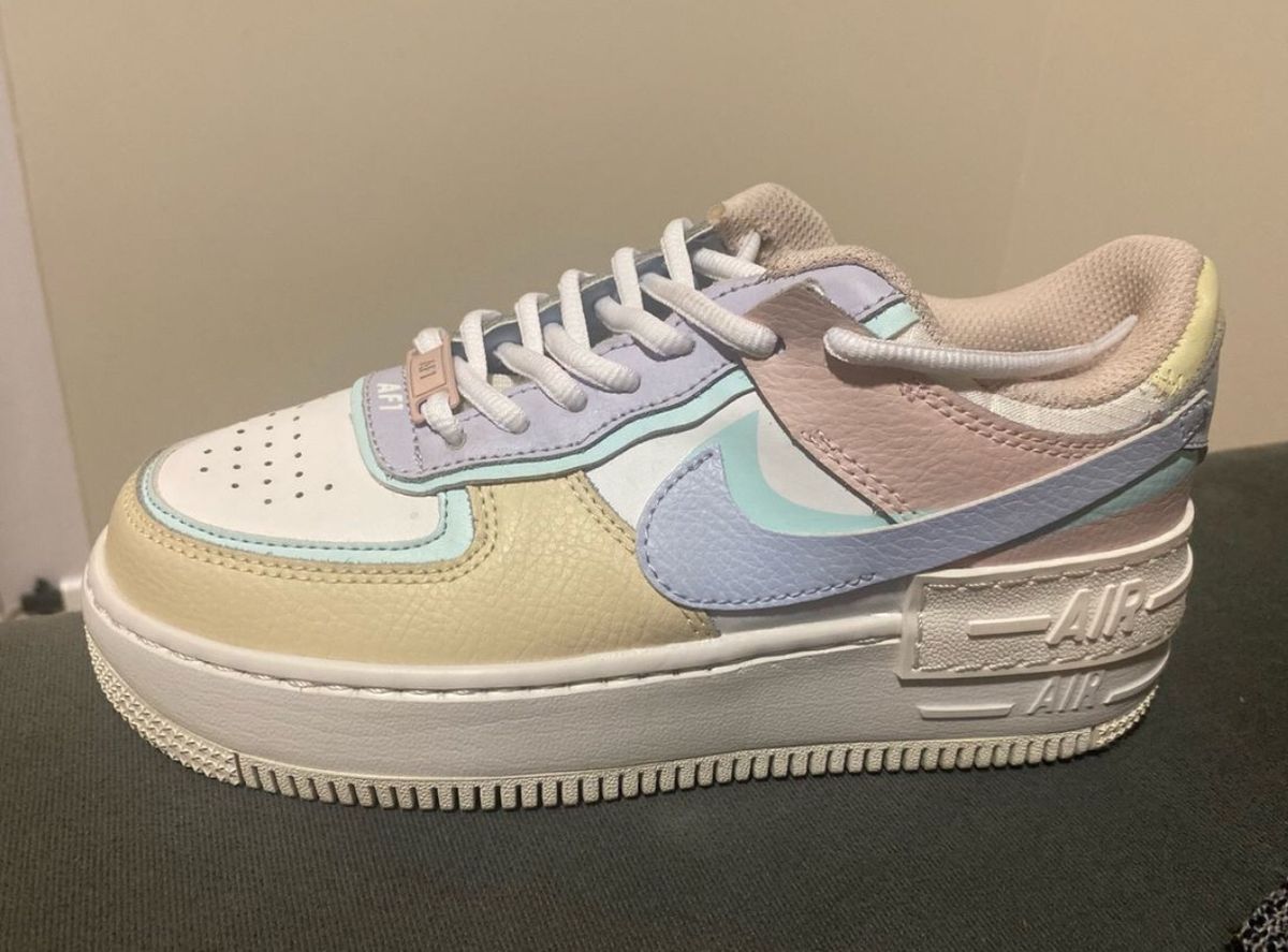 Nike Air Force Shadow Pastel T Nis Feminino Nike Usado