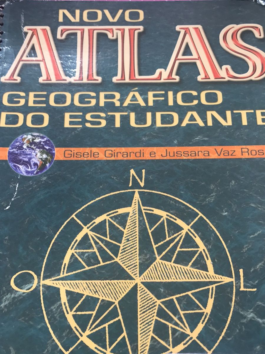 Novo Atlas Geogr Fico Do Estudante Livro Ftd Usado Enjoei