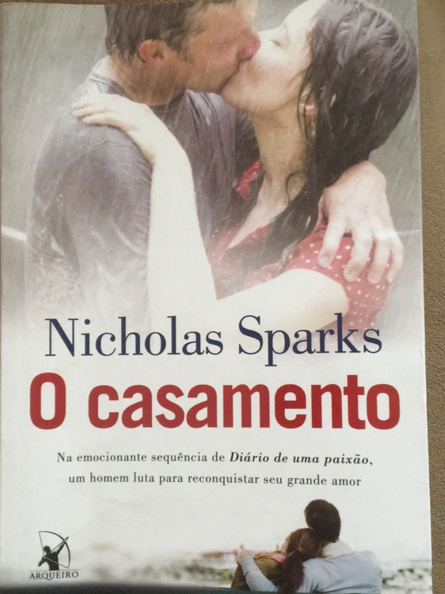 O Casamento Nicholas Sparks Livro Editora Arqueiro Usado