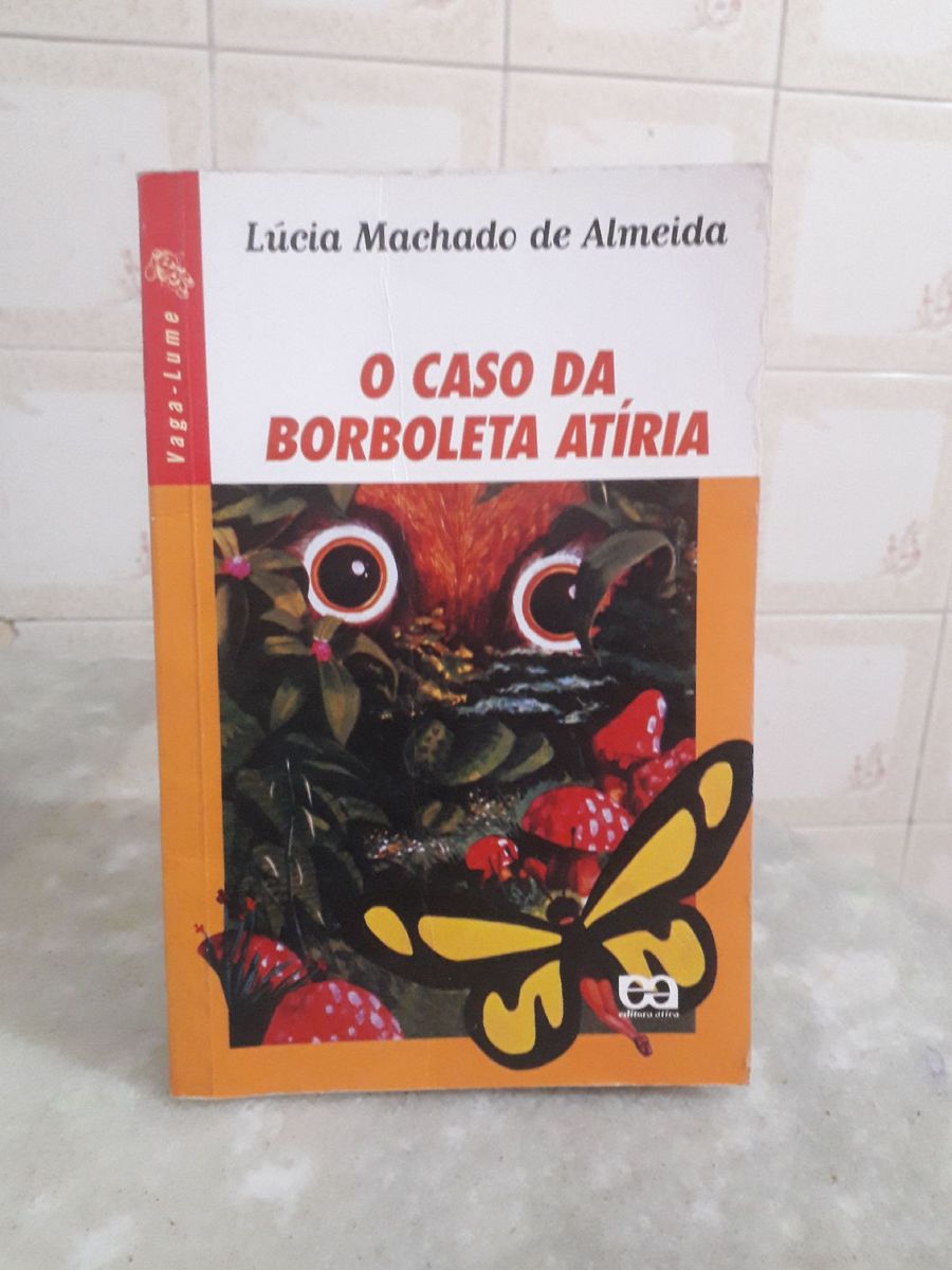 O Caso da Borboleta Atíria Brinquedo Editora Atica Usado 52589318