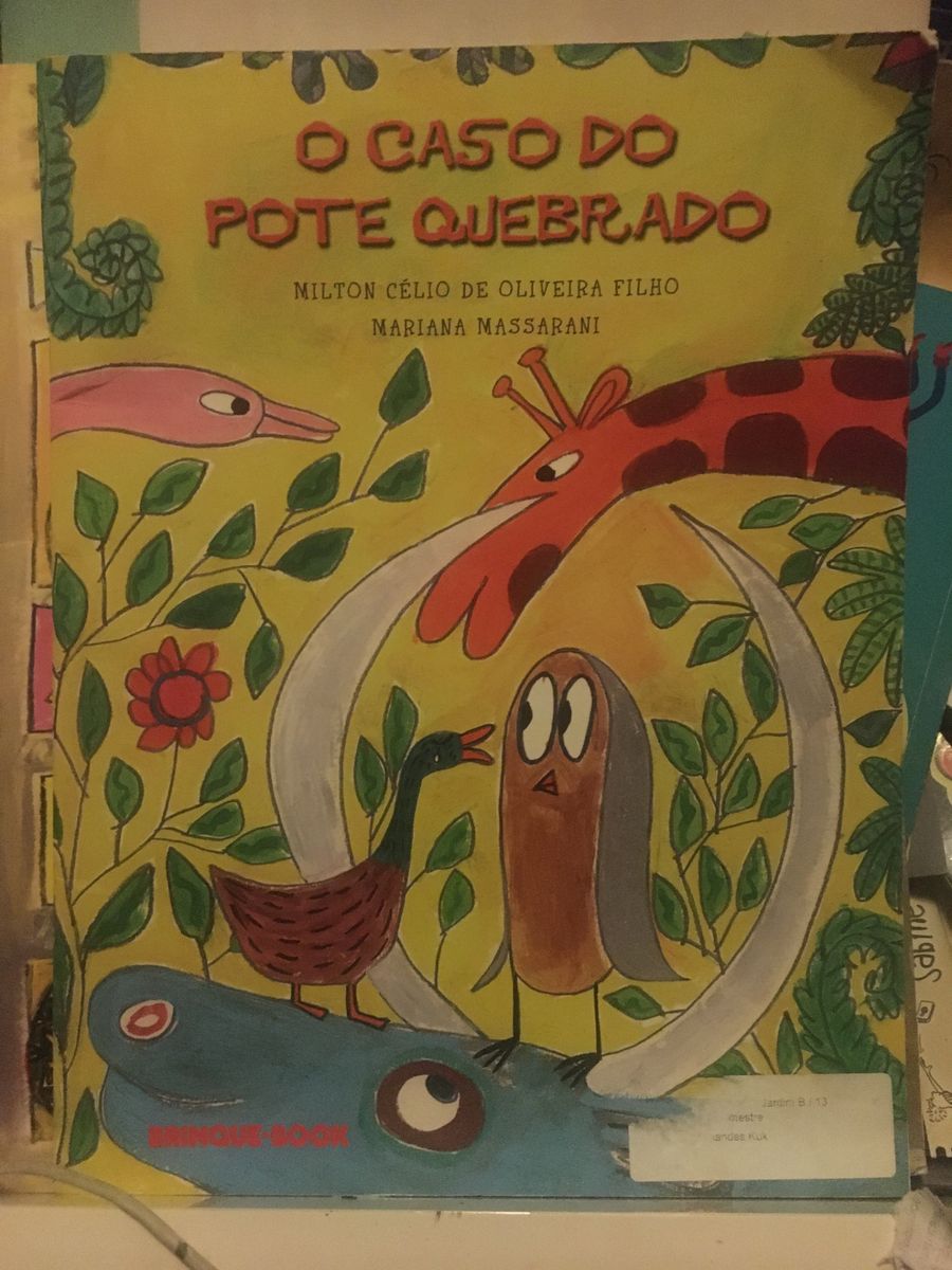 O Caso Do Pote Quebrado Livro Brin Book Usado 38573150 Enjoei