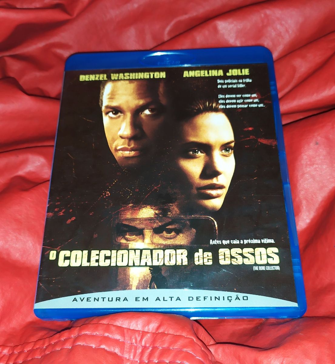 O Colecionador De Ossos Denzel Washington Item De M Sica Blu Ray