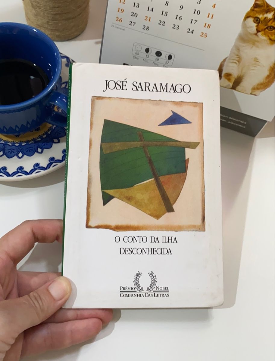 O Conto Da Ilha Desconhecida Livro Saramago Usado 81503710 Enjoei