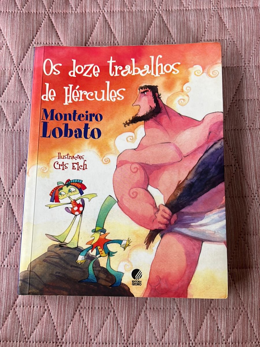 O Livro Os Doze Trabalhos De H Rcules De Monteiro Lobato Item