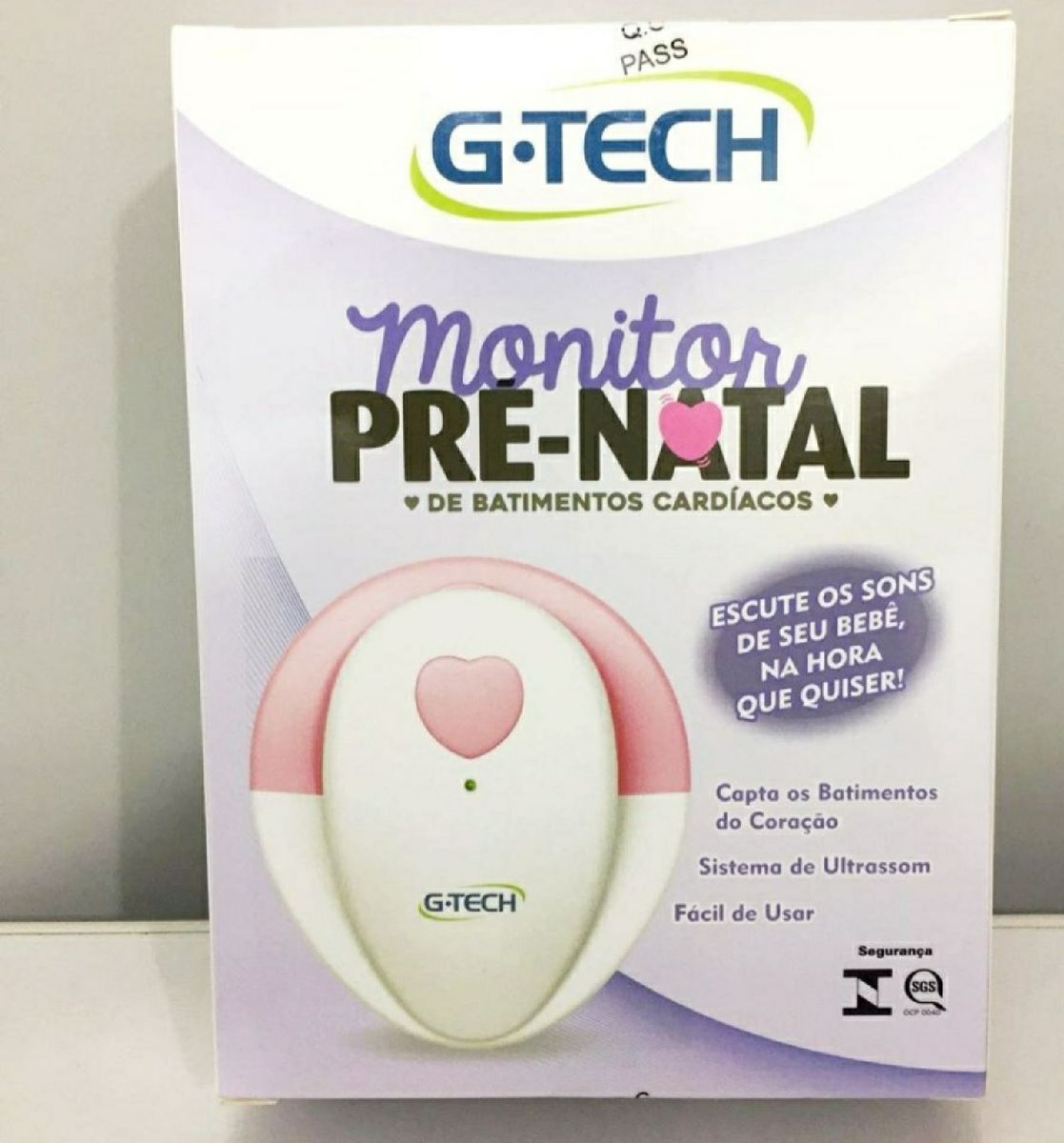 O Monitor Pré natal de Batimentos Cardíacos G tech Produto Feminino G