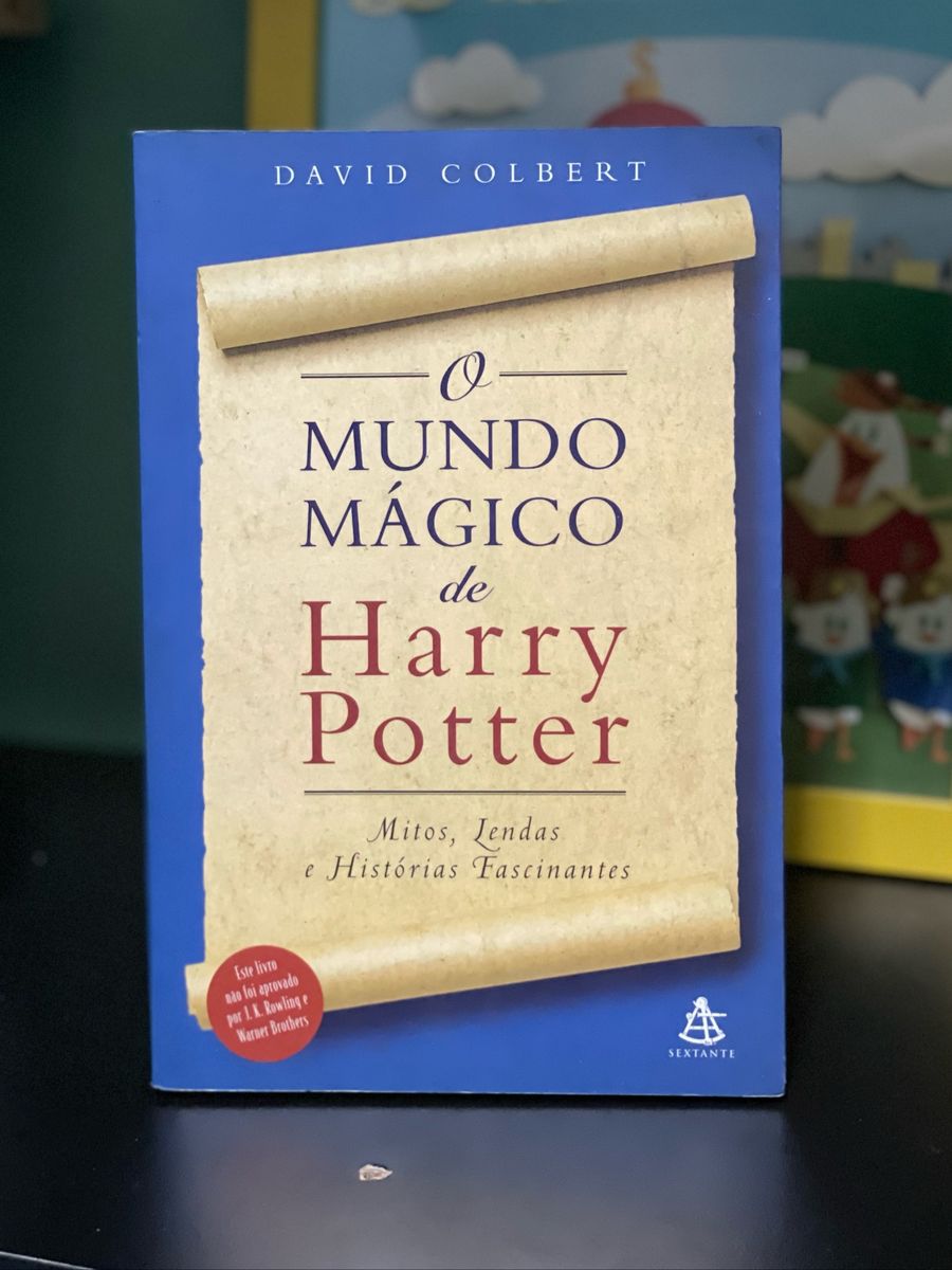 O Mundo M Gico De Harry Potter David Colbert Livro Sextante Usado