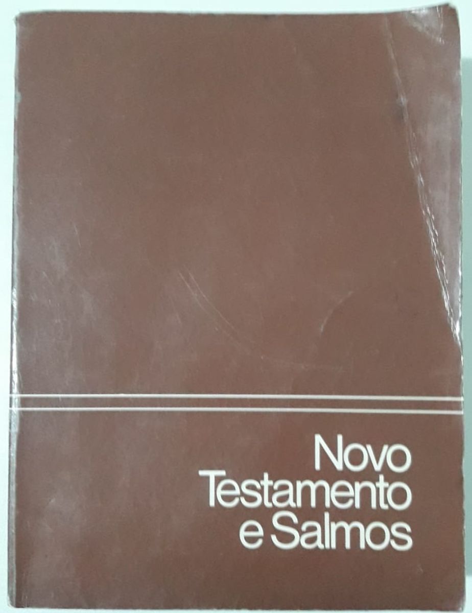 O Novo Testamento De Nosso Senhor Jesus Cristo E Livro Dos Salmos