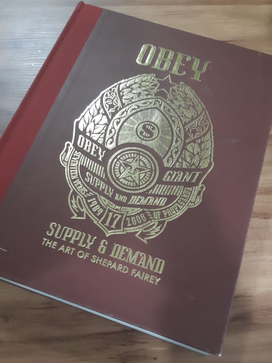 Obey Supply And Demand The Art Of Shepard Fairey Livro Ginko Press