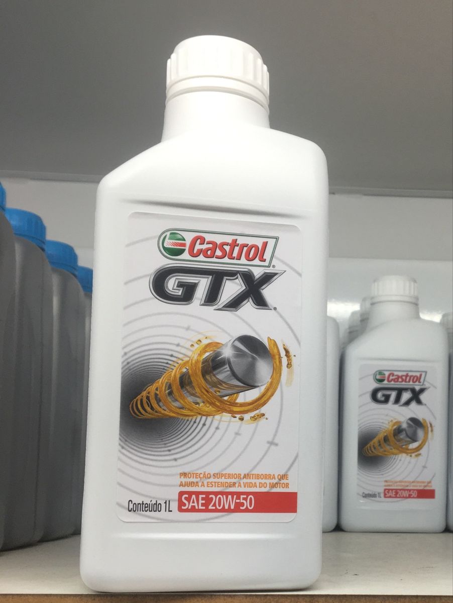 Leo Motor Castrol Gtx Sae W Carro Castrol Nunca Usado