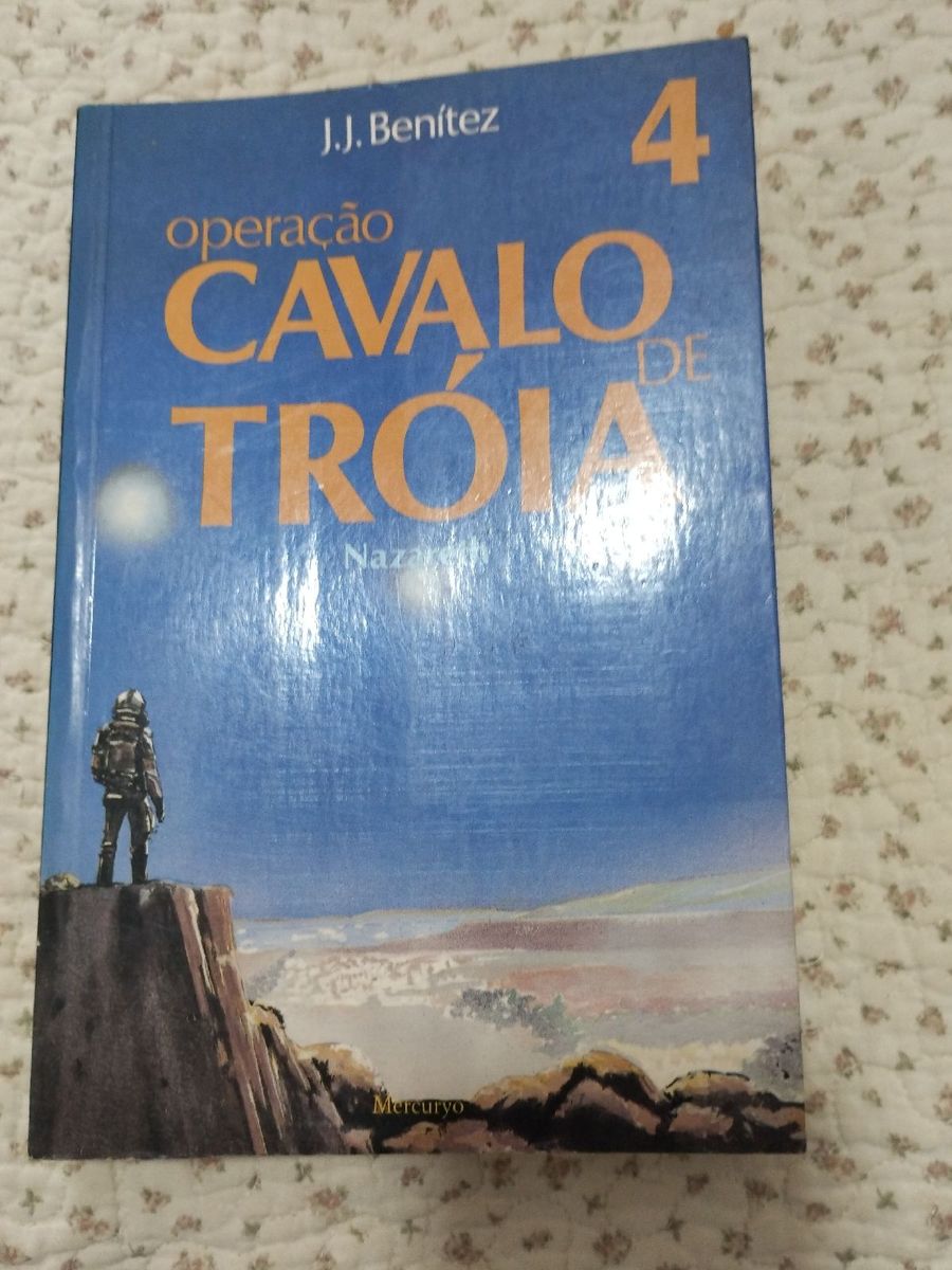 Operação Cavalo de Tróia Volume 4 Livro Editora Mercúrio Usado