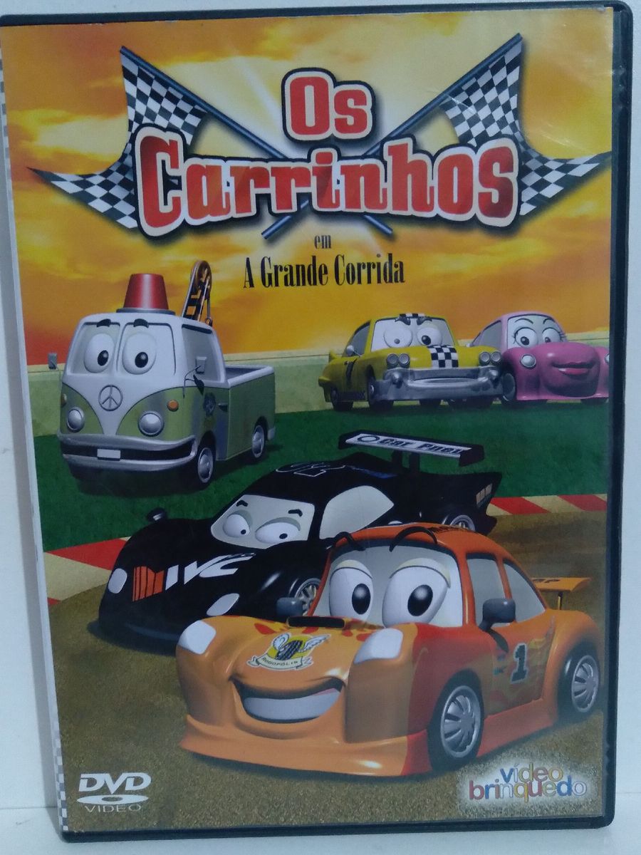 Os Carrinhos Em A Grande Corrida Dvd Original Filme E S Rie Os