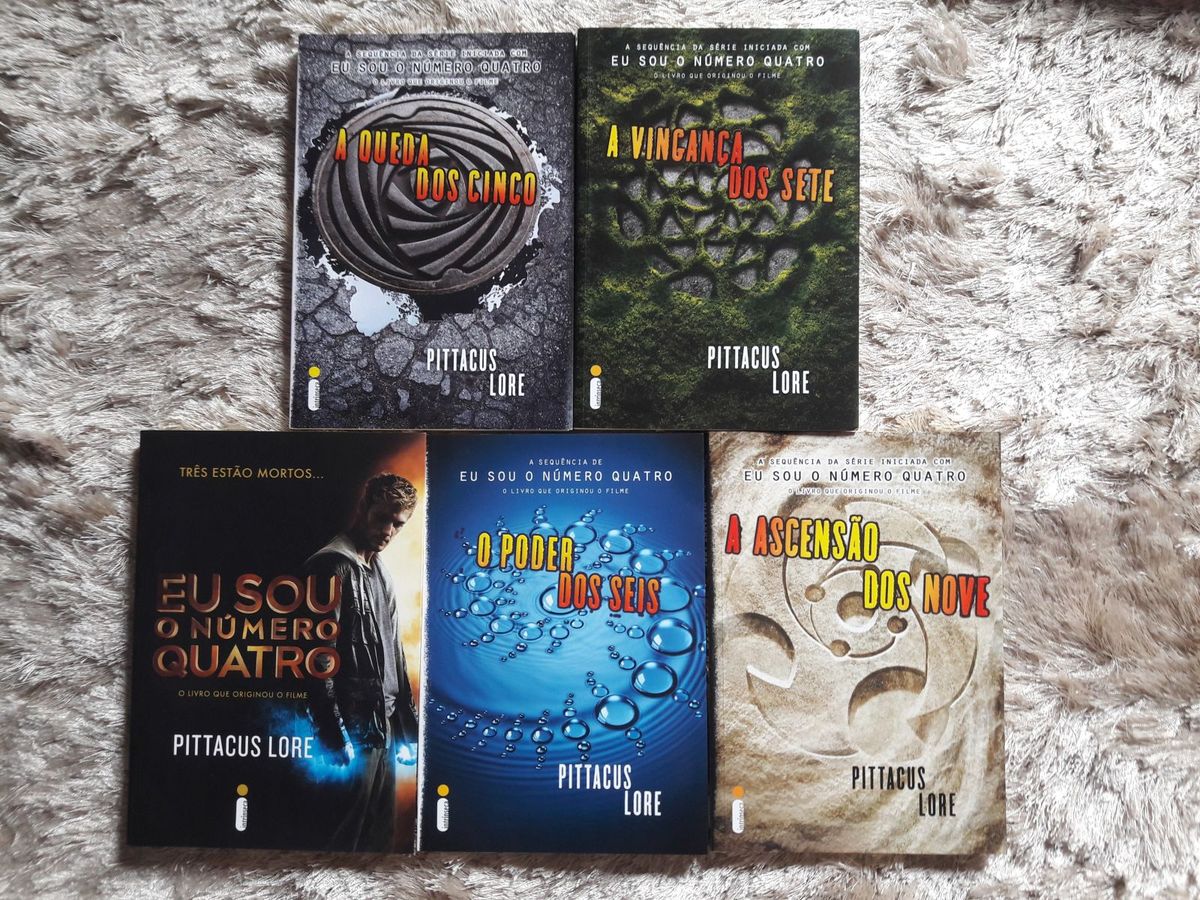 Os Legados De Lorien Primeiros Volumes Livro Editora Intr Nseca