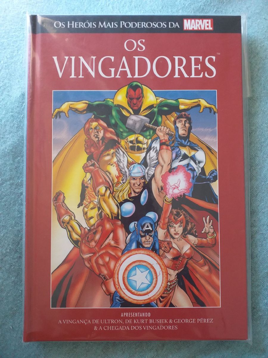 Os Vingadores Colecao Os Herois Mais Poderosos Da Marvel Livro