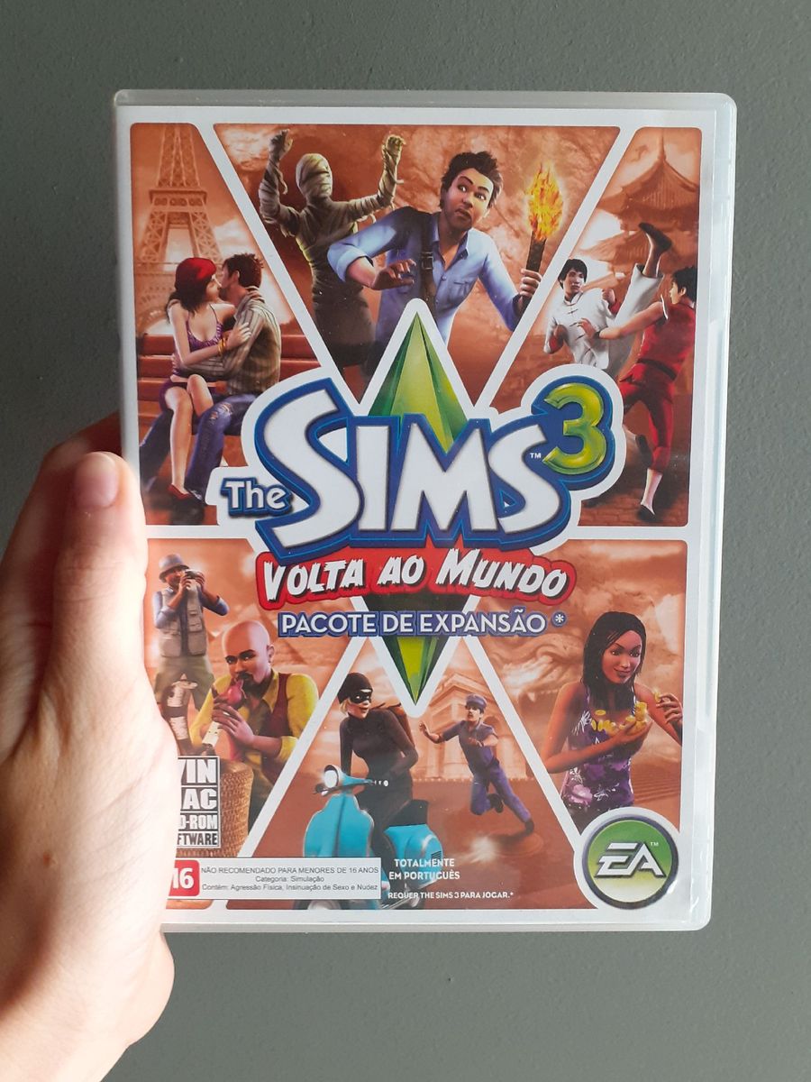 Pacote Expansão The Sims 3 Volta Ao Mundo Jogo de Videogame Usado