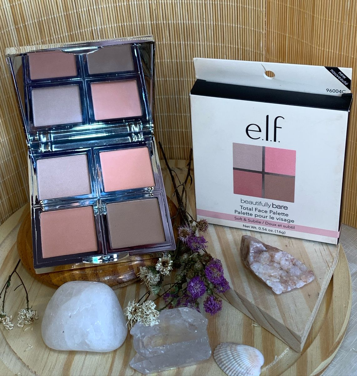 Paleta Contorno E Blush Elf Maquiagem Feminina Elf Nunca Usado